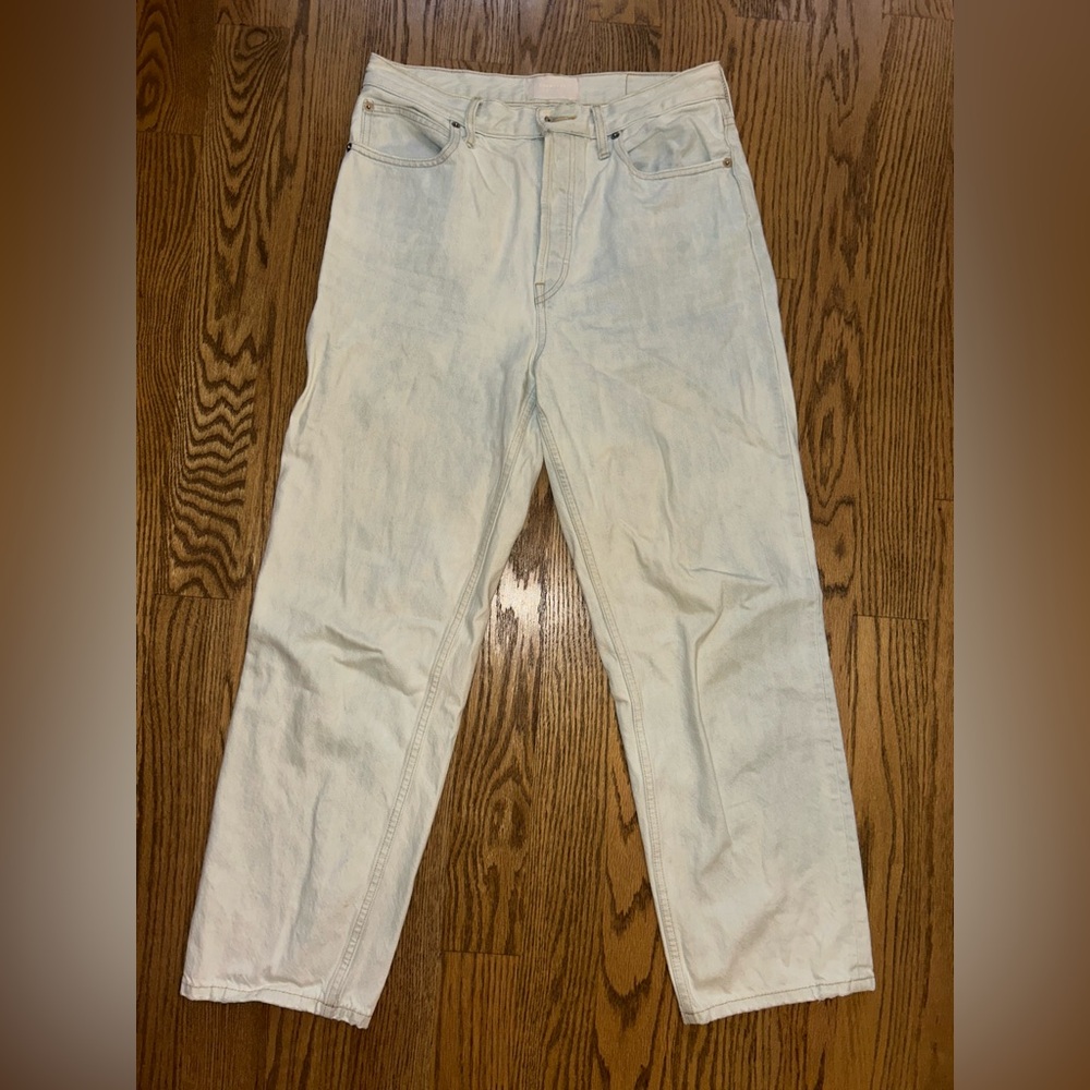 Everlane Light Blue Straight-Leg Jeans